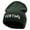 Olive, variant on Hunting Deer Embroidered 12 Inch Long Knitted Beanie - Olive OSFM