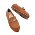 thumbnail image 4 of Mocasines DREAM PAIRS DWUMSP2501 en gamuza marrón talla 5.5, 4 of 9