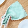 thumbnail image 6 of ReTeiv 10PCS Absorbent Clean Cloth Wiping Rag Dish Towel Home Kitchen Sink Wipe Corals 9.9in*9.9in, 6 of 9