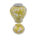 thumbnail image 3 of Galt International Floral Chinoiserie Ceramic Ginger Jar 12", 3 of 5
