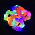 thumbnail image 2 of LED light scrunchie 6 pieces luminous elastic hair bands, glow, 2 of 4