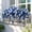 Blue-BU, variant on MMJ Artificial Flowers Faux Petunia Bush UV Resistant Outdoor Indoor Garden Porch Patio Planter Window Box Decor 24.01x14.01in