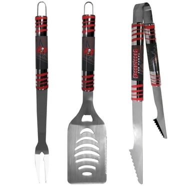 Siskiyou - NFL 3 Piece Tailgater BBQ Set, Tampa Bay Buccaneers