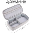 thumbnail image 2 of Estuche de viaje organizador de cables Yundoor para cable y cargador, 2 of 7