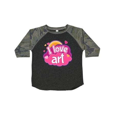 

Inktastic Artist I Love Art Gift Toddler Toddler Girl T-Shirt