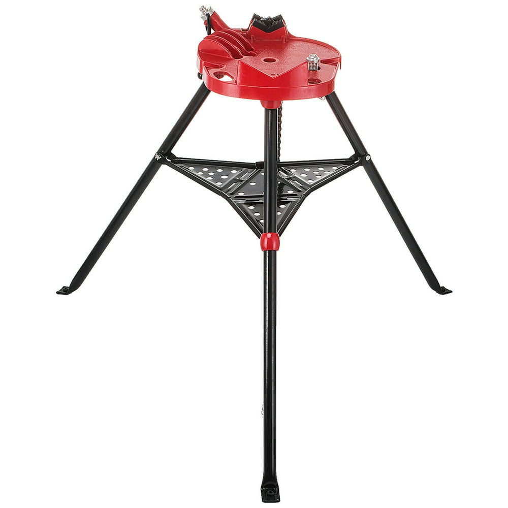 VEVOR Tripod Pipe 6inches Chain Vise Stand Portable Pipe Tripod Stand