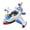 C002- Style B, variant on Water Equipped Airplane Pool Float, 40X28 in Thick Vinyl, All Ages Swimming Seat, Family Pool Bonding, Summer Beach Getaway, 1 Pc