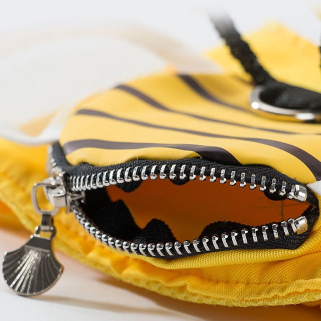Ruiboury Cute Dog Rope Safe Stylish Walking Handle Chain Sturdy Chain Yellow Leash Soft Perfect Dog And Durable Bracelet Dog Grid Wing Style L