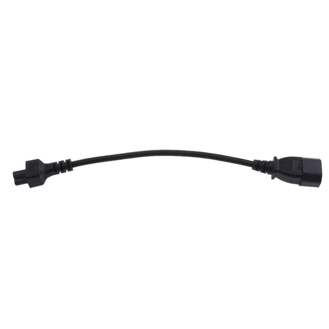 C14 A C5 Cable De Enchufe De Alimentación Cable Adaptador IEC 320 Conector De 3 Clavijas (paquete De 1) Sunnimix cable de extensión de energía
