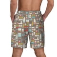 thumbnail image 2 of Lsque Mens Swim Trunks Kitchen Food Pattern - Bathing Suit Compression Liner - Beach Swim Shorts Swimwear - (S-3XL) - Stretch Quick Dry -XX-Large, 2 of 9