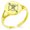 Gold, variant on Stainless Steel Sacred Geometric Compass Minimalist Oval Top Polished Statement Signet Ring