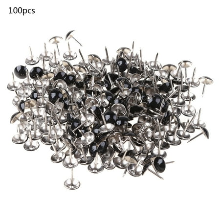 

100 Pcs Furniture Upholstery Tacks Doornail Hardware Thick Pushpin Hobnail