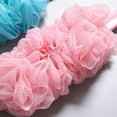 thumbnail image 4 of Long Handle Bath Sponge, Comfortable Durable Shower Back Scrubber Light  for Bathroom, 4 of 7