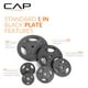 thumbnail image 4 of Discos de pesas estándar CAP Barbell de 5 lb, paquete de 4, 4 of 8