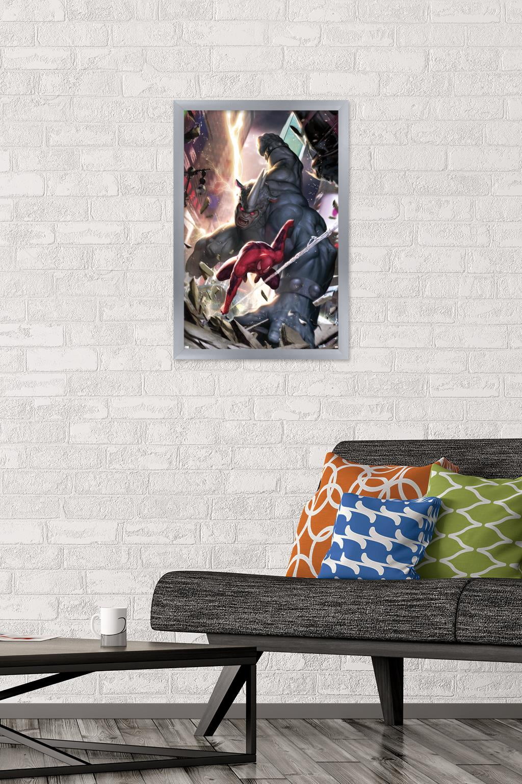 Marvel Comics - Spider-Man, Rhino - X-23 #10 Wall Poster, 14.725" x 22.375", Framed