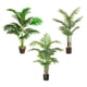 thumbnail image 4 of Bewildely Fácil de limpiar, hoja de Monstera, decoración del jardín del hogar, palmera Artificial interior o exterior, elegante Decoración 0.8m18 hojas, 4 of 6