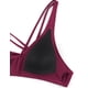 thumbnail image 4 of Top de Bikini CRZ YOGA con Escote en V y Diseño Cruzado Frontal Fucsia Talla S, 4 of 4