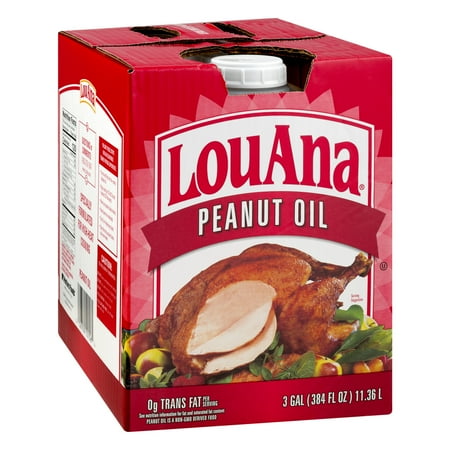 LouAna Peanut Oil, 3 Gallon (Best Peanut Oil Brand)