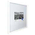 Mainstays 12.25x12.25 Matted to 5x7 Gallery Wall Picture Frame, White