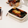 thumbnail image 7 of Thanksgiving Pumpkin Velvet Portable Decorative Box with Removable Compartment - Storage Box, Display Case, and Earring Holder - Ideal Gift, 7 of 7