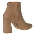 thumbnail image 2 of Botín De Gamuza Para Mujer Castalia 246-93 Beige, 2 of 3