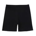 thumbnail image 6 of ShomPort Girls 5-Pack Bike Shorts Elastic Waisted Yoga Dance Athletic Cotton Short Tights Under Dress Shorts, 6 of 9