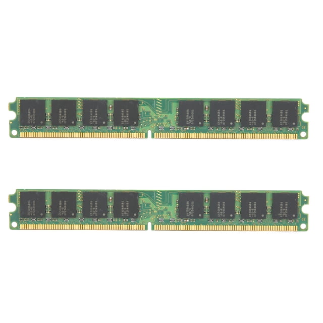 Módulo de memoria DDR2 de 2 piezas, 1 GB, 667 MHz, PC25300, para ordenador de escritorio, doble cara, 16 partículas para AMD