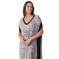 thumbnail image 4 of Layla Women’s Sleepwear 46” Knit Caftan, XS-5X, 4 of 6