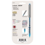 uniball Vision Rollerball Pens, Fine Point 0.7mm, Assorted Colors, 5 Count