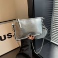 thumbnail image 4 of Bolsos de hombro de moda con cremallera de tendencia para mujer 2024, bolsos cruzados de diseño de PU de lujo ligero para mujer, bolsas femeninas de alta calidad, 4 of 5