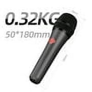 D Debra Audio DY-80 Wired Handheld Dynamic Microphone, Hi-Fi Cardioid Vocal Mic with Mic Clip, Metal Karaoke Mic for Speech, Wedding, Conference, Interview, Stage Performance