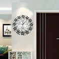 thumbnail image 3 of Chic Decor, Crystal Wall Clock Aluminum Sparkling Bling, Modern Design For A Fashionable Home, 3 of 6