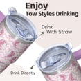 thumbnail image 4 of 20OZ Unicorn Themed Cup with Handle Double Wall Insulated Mug Ideal Gifts for Women Unicorn Fans Great for Birthday Christmas and Wine Tasting Events, 4 of 6