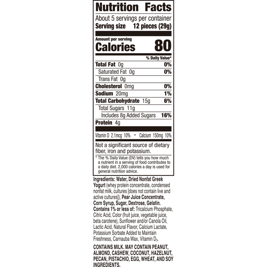 SpongeBob SquarePants Mixed Berry Yo-Bites Dairy Snacks, Made with Yogurt, 5.1 oz Pouch