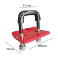 thumbnail image 7 of jiaping Hitch Tightener Anti Rattle Clamp for Bike Rack Boat Trailer Ball Mount red, 7 of 7