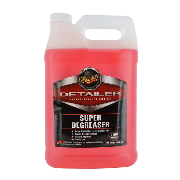 Meguiars All Purpose Cleaner D10101, Degreaser D10801 ,and 2 Bottles D20101 and D20108 [Empty