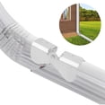 thumbnail image 3 of Downspout Extension Flip Up Hinge, Downspout Hinge Aluminum Long Service Life  for Square Downspout, 3 of 7