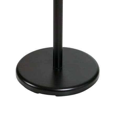 Honey-Can-Do - Modern Freestanding Coat Tree Stand with Round Base - Black