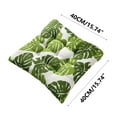 thumbnail image 3 of Harlier Square Stool Chair Cushions for Kitchen, Dining Seat Pads with Ties, Machine Washable, Reversible, Non Slip Cushions Pad for Home Office Bistro Bar Stool Chairs Seat 15.7 x 15.7 Inch, 3 of 6