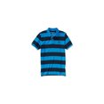 thumbnail image 1 of Aeropostale - Polo de rugby A87 a rayas para hombre, azul, mediano, 1 of 1