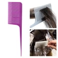 thumbnail image 2 of 2 Piezas de Tejido Fino Y Ancho para Resaltar Los El Cabello Que Peinan El para Teñir El Cepillo Yuyangstore Peine iluminador de dientes finos, 2 of 8