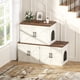thumbnail image 1 of Halitaa Caja de Arena para Gatos Apilable Grande en MDF, 1 of 7