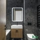 thumbnail image 2 of Espejo Kit Para Baño Con Luz Led Sistema Touch cafe, 2 of 7