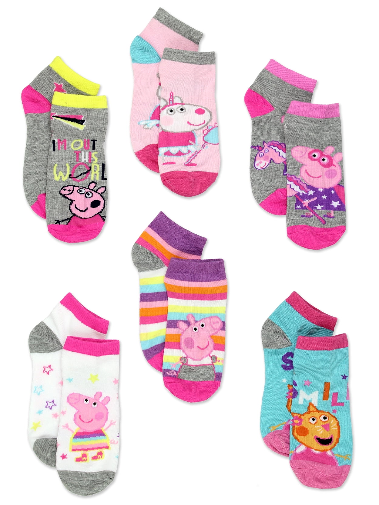 peppa slipper socks