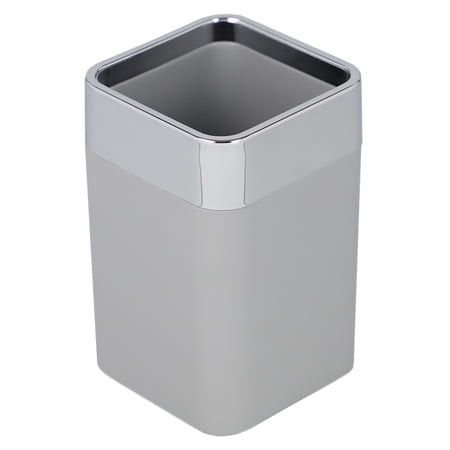 Home Basics Skylar 10 oz. ABS Plastic Tumbler  Grey