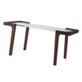 thumbnail image 4 of Mesa de muebles para casa de muñecas en miniatura moderna minimalista para figura de acción de 12 pulgadas Nuez, 4 of 6