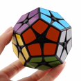 thumbnail image 3 of 2x2 Megaminx Speed Cube Smooth Pentagonal Dodecahedron Puzzles Cube Black, 3 of 7
