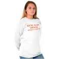 thumbnail image 3 of Scary Without A Costume Halloween Long Sleeve TShirt Men Women Brisco Brands M, 3 of 6