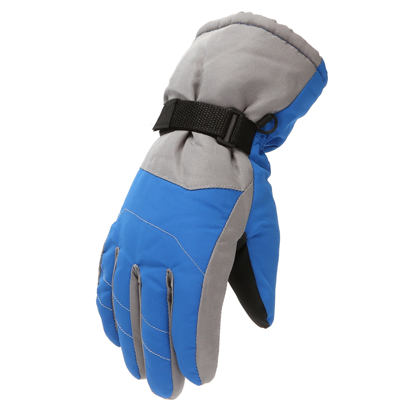 Waterproof Ski Gloves Winter Windproof Snow Gloves Cotton Gloves for Skiing Snowboarding Outdoor Sports Necessary Full Finger Winter Gloves Women Winter Gloves for Teenagers Winter Full Finger Gloves