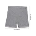 thumbnail image 2 of KONTONTY Ensemble de 2 Pantalons Post-Partum Design Maternité Coton Fibre de Cellulose Régénérée Tenue Quotidienne Gris TG, 2 of 8